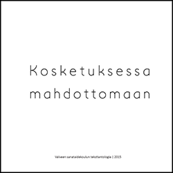 Kosketuksessa mahdottomaan (2015) -kansikuva